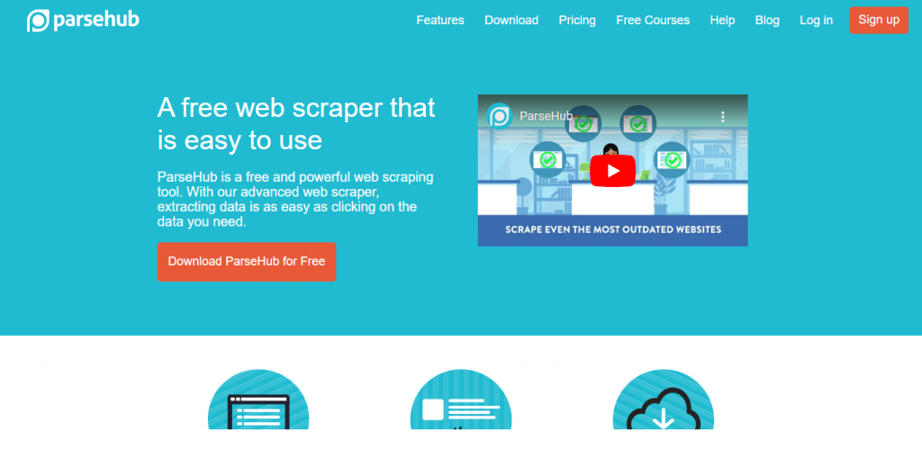 parsehub scraping