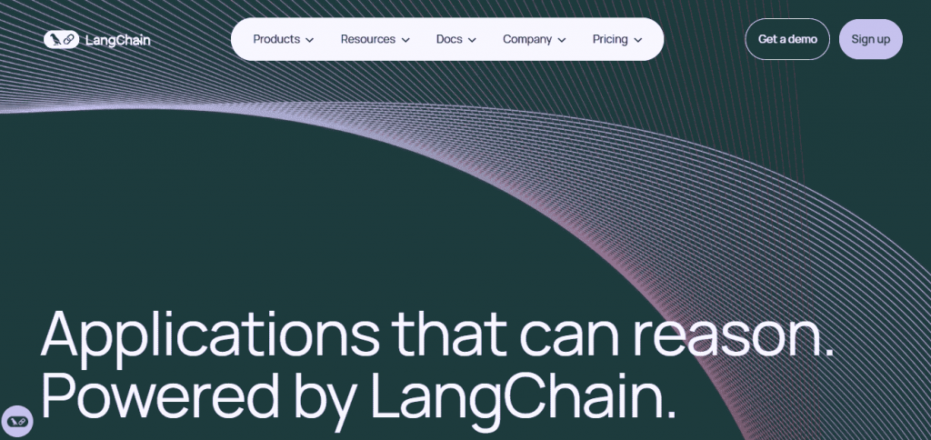 LangChain rag ai framework image